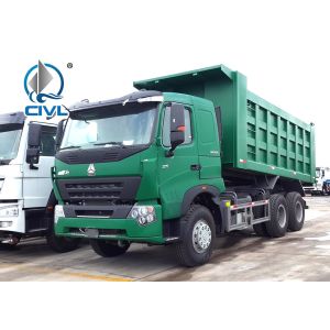 China EuroII A7 371 HP  Dump Truck , 10 Wheels Sinotruk Dump Truck LHD 50 Tons tipper truck color option on sale