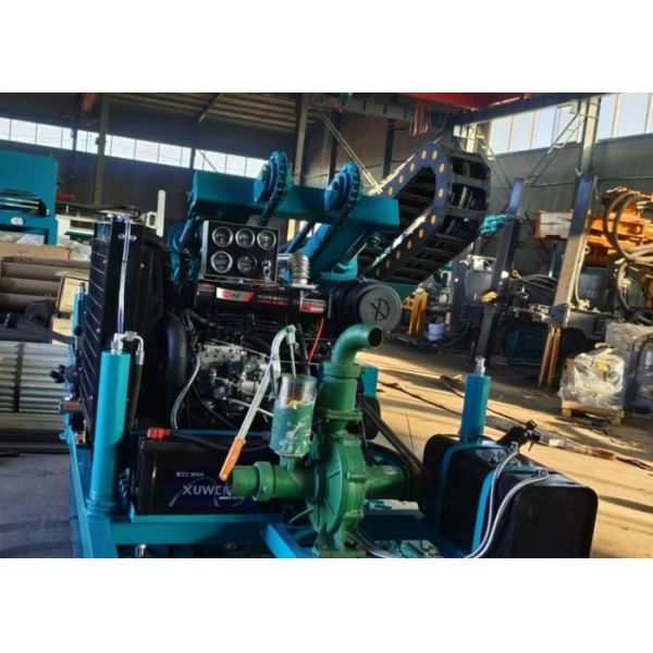 Large Horsepower Hydraulic Crawler Mounted Drilling Rig For Water Borehole Drilling Large Horsepower