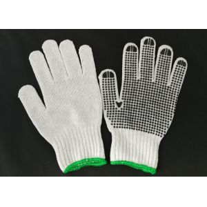China Industrial Cotton Knitted Gloves Customized Color Comfortable For Hand Care on sale