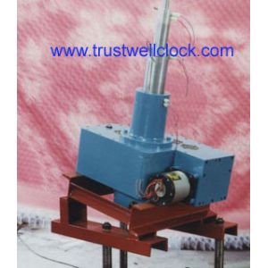 Floral flower clocks movement mechanism and garden clocks moving with stepper