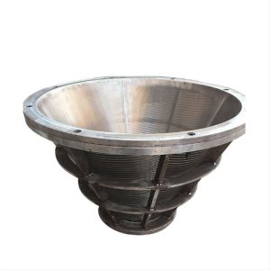 Galvanized Or Painting Centrifuge Basket For Stainless Steel With 99% Filter