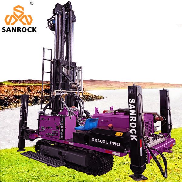 Portable Well Drilling Rig Bore hole Deep 200m Hydraulic Water Well Drilling Equipment