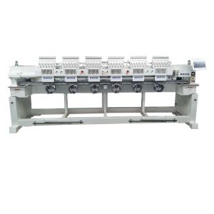 6 Head Computerized Same Feiya Embroidery Machine Price for Tshirt Hat Flat
