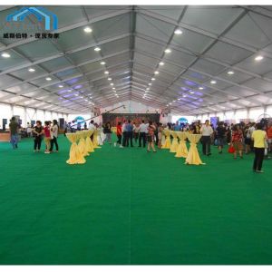PVC Exhibition Canopy Tent Anti - Rust Structure Easily Dismantling