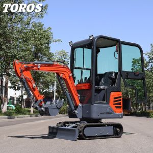 Powerful 1.2 Tonne Mini Crawler Excavator With CE EPA EURO 5 Certification