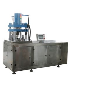 CNC Control Tablet Compression Machine , Hydraulic Press Machine / Tablet Press