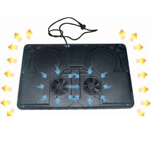 600*375mm 208V Double Burner Induction Cooktop