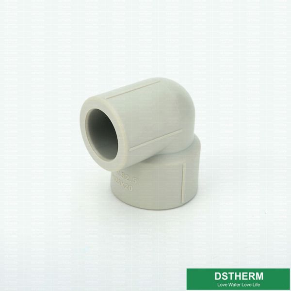 Leak Proof Plastic Ppr Pipe Fittings Corrosion Resistant Reducer elbow Iso9001