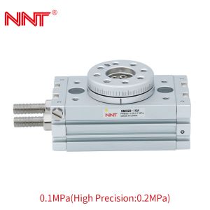 0.1MPa Pneumatic Clamping Cylinder ,190 Degree Rotary Rack And Pinion Rotary