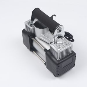 180W Heavy Duty Car Air Compressor with 5M PU Coiled Air Hose and High Speed