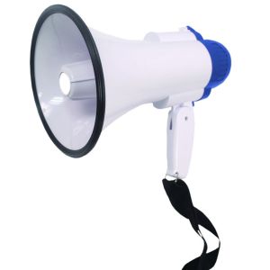 Cone Handheld Bullhornplastic Megaphone With Handle 800M