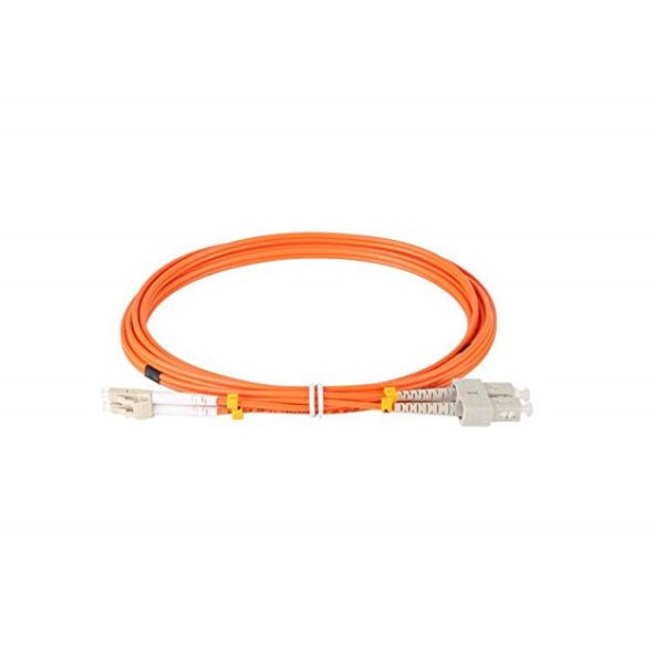 Quality Multimode LC to SC Duplex 3 Meters Fiber Optic Cable LSZH 50/125 wholesale