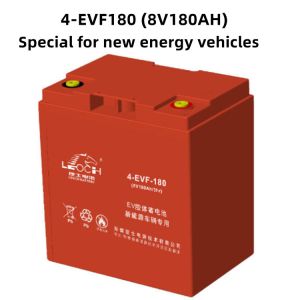 LEOCLead acid battery 4-evf-1808v180ah for Sightseeing Vehicle and Sanitation
