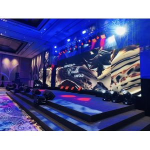 Indoor Advertising Stage LED Screens HD Video Wall P3 Pixels High Brightness