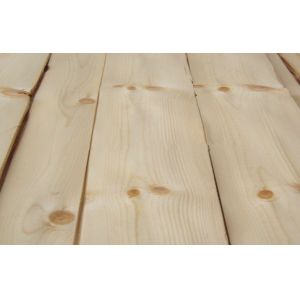 Cheap 0.45 mm Yellow Knotty Pine Quarter Cut Veneer With Crown Grain for sale