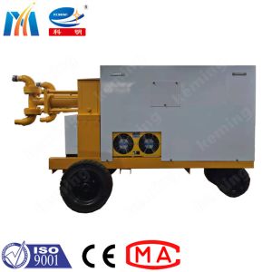 Double Liquids Cement Grout Pump Slurry Piston Grout Pump For Mining