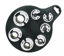 First-Class 134A Pressure gauge set, metal handle, explosion-proof bottle opener