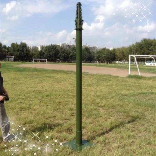 Quality Guyed Lightweight Push Up 18M Aluminium Telescopic Mast wholesale