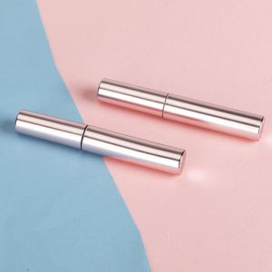 Acceptable OEM/ODM 10ml Customized Empty Rose Gold Eyelash Growth Serum Plastic
