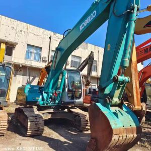Customized Used Kobelco Excavator 107KW Mitsubishi Engine 20ton 0.8m² Bucket