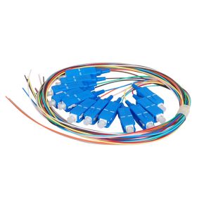 12 Colors Fiber Optical Patch Cord G652D G657A1 G657A2 1m 1.5m Pigtail