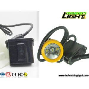 450mA 216Lum Underground Mining Cap Lamps Rechargeable Led Headlamp 1.67W