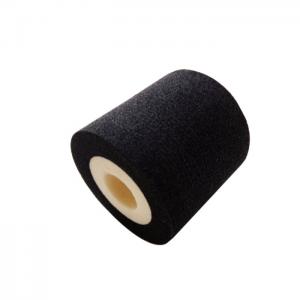 China 36mm*16mm  40mm*40mm black hot ink roller stamping foil for coder machine date printing on sale
