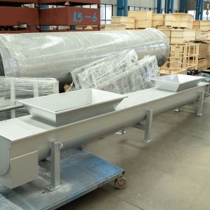 High Speed Sealed Operation Anti-Entanglement Shaftless Screw Conveyor for