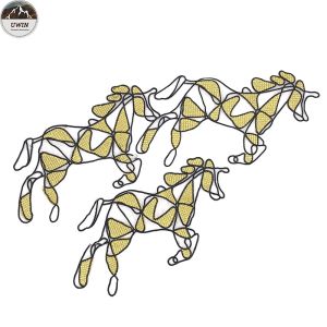 Personalised Embroidered Applique Patches / 3D Embroidered Animal Patches