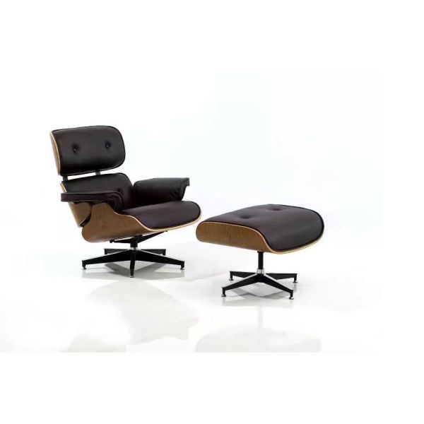 Classical Modern Shared Workspace Furniture eames lounge chair with ottoman