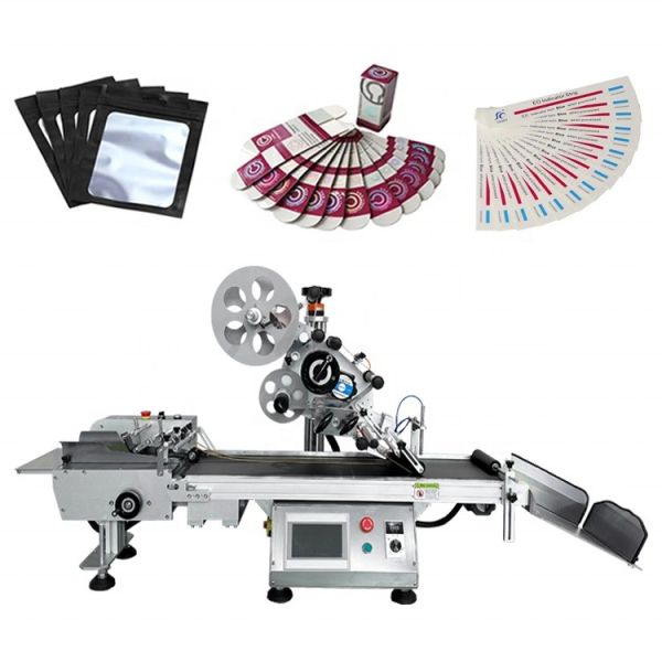 Quality High Speed Label Machine Automatic/Flat Labeling Machine with Encoder 30 pcs/h 15 mm wholesale