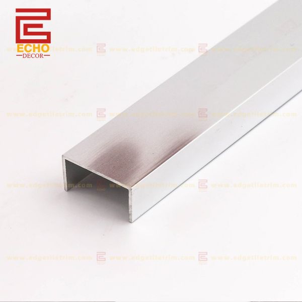 Quality U Profile  Aluminum Tile Trim Tile Border Edging Transition Strip wholesale