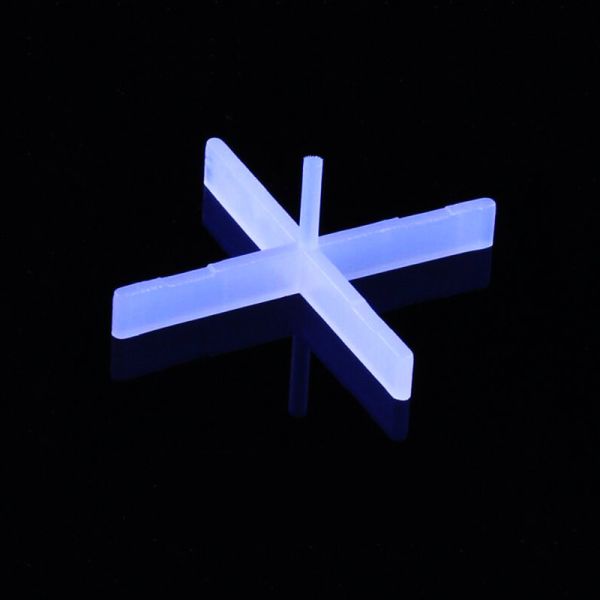 Quality Spacers Tiling Tool Ceramic PVC Tile Leveling Spacer Plastic Tiles Cross Spacer wholesale