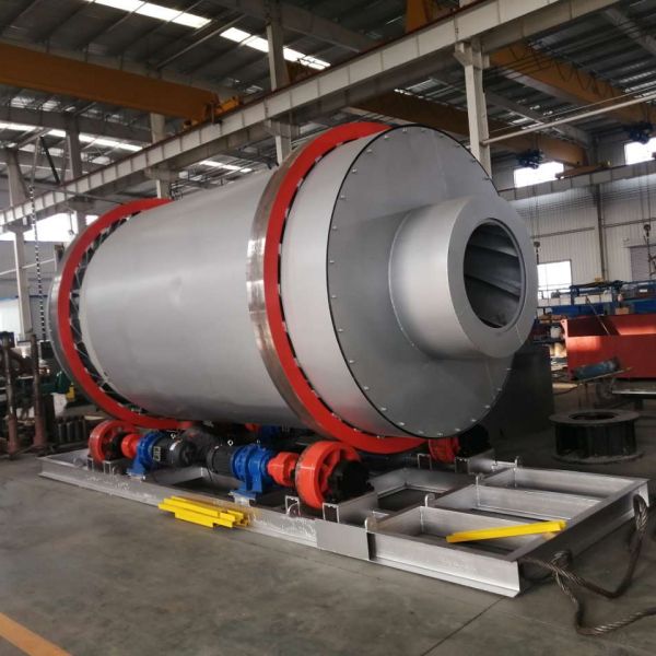 River Sand Drying Equipment Indirect Rotary Dryer with 5kg/h Evaporation