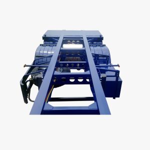 Fuwa Axle 13t 20ft skeletal trailer For ISO Heavy Container Transit