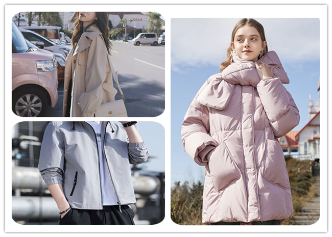 50D 100% Recycled Plastic Bottle Fabric T800 Polyester Stretch Windbreaker Waterproof Elastic Fabric