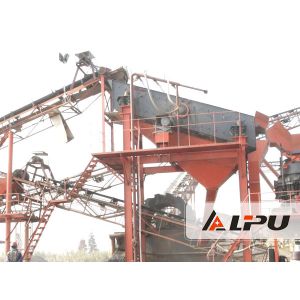 Customized Rock Crushing Equipment , Complete Stone Crushing And Screening Plant