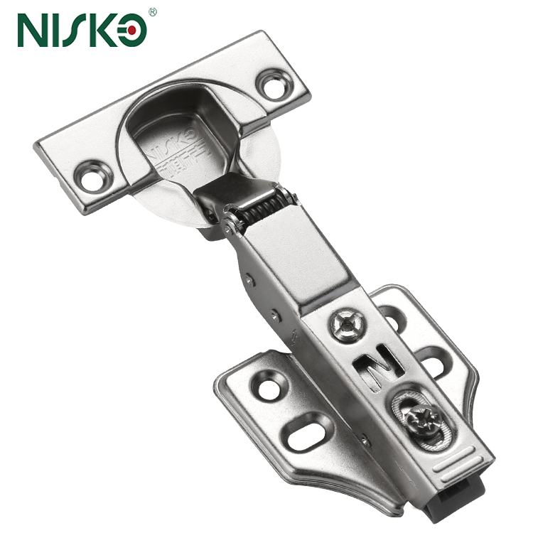 Two Way Adjustable Cabinet Hinge Clip-On Soft Closing Hinge Bedroom Wardrobe