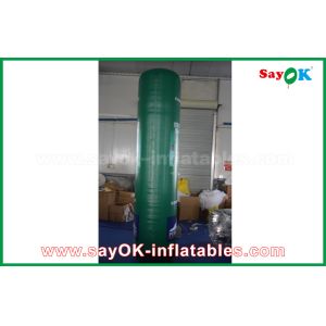 Customized Inflatable LED Pillar With Full Printing , Inflatable Advertising