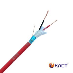 2 Cores PVC Jacket FPLR Fire Alarm Cable with Unscreened Copper Core