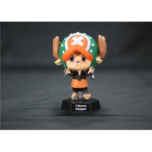 Quality One Piece Japanese Pvc Figures With A Green Hat  Environment PVC Material wholesale