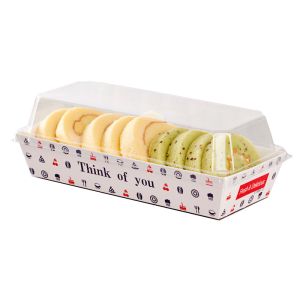 Take Out Rectangle Paper Chinese Noodle Lunch Box For Wholesale