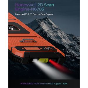 Handheld Barcode Scanner PDA Tablet Industrial Phonemax T1 Pro 12200mAh