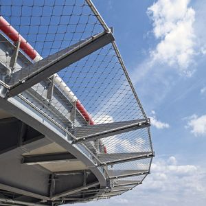 Inox 316 Flexible Stainless Steel Ferrule Rope Mesh