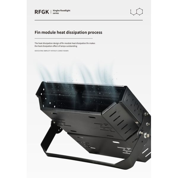 IK08 2000W Outdoor Led Stadium Lighting For Athletic Field