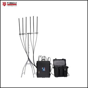 Portable Anti-Drone Counter UAV UAS High Power Drone fPV Signal Jamming System