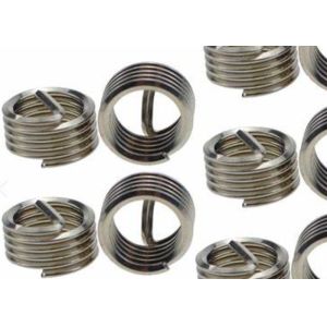 China UNF 7/16'' 1/2'' 9/16'' Stainless steel wire thread insert SUS304 SUS316 A2-70 A4 Plain surface on sale