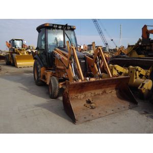 4WD Used 580M Backhoe Loader 95hp Engine Power Original Color 812 Work Hours