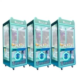 1 Player Coin-Operated Toy Vending Arcade Claw Machine with Bill Acceptor and