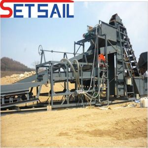 Energy Saving Electric Power Land Diamond Mining Machinery with Centrifuge